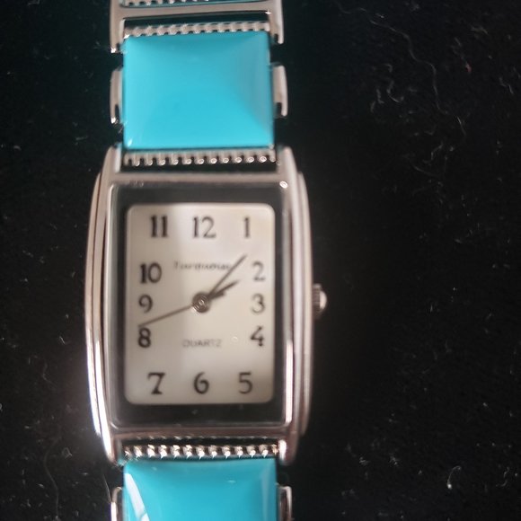 Vintage Tourquoise Croton Watch - Picture 2 of 4